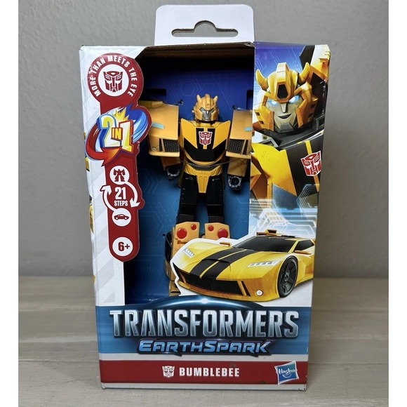 Transformers Other - Transformers Toys EarthSpark Deluxe Class Bumblebee‎ Action Figure